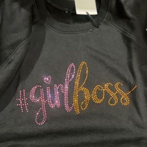 Girl Boss Crewneck Sweatshirt